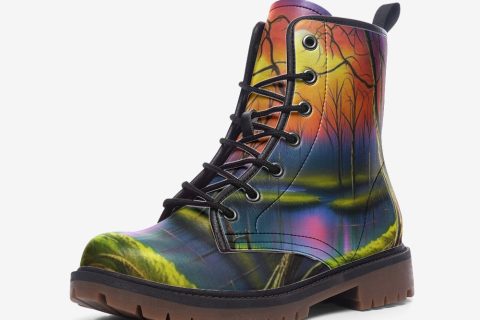 Casual Hippie Style Leather Lightweight Boots - Shop Now At Shoesfa!