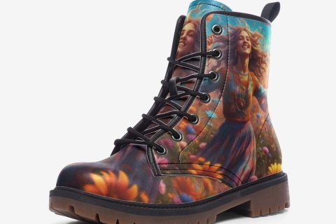 Step Into Hippie Chic With Shoes Fashion' Lightweight Leather Boots