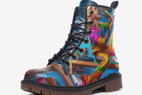 Shoes Fashion Music Soul Man Leather Boots For Hippies