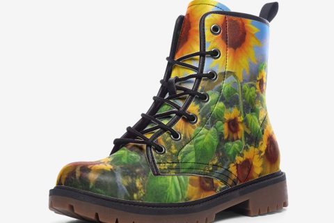 Shoes Fashion Blooming Sunflowers: The Ultimate Hippie Style Shoes