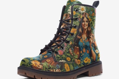 Shoes Fashion: Bohemian Girl Leather Shoes For Hippies