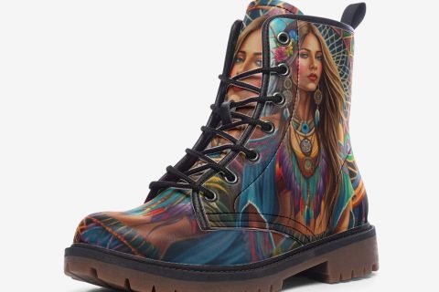 Shoes Fashion: Boho-chic Leather Lightweight Boots For Hippies