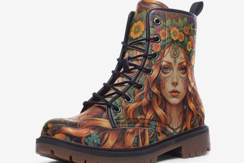 Shoes Fashion: Hippie-inspired Leather Lightweight Boots