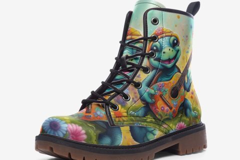 Shoes Fashion Hippie Soul Turtle Guitar Boots