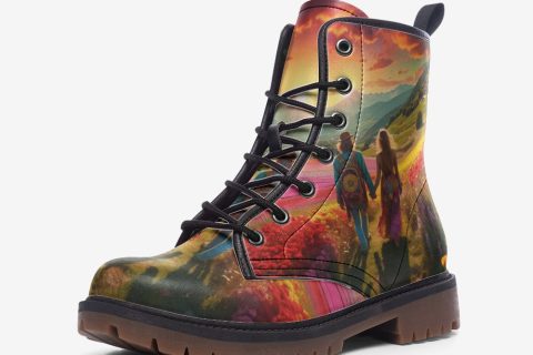 Journey To Hippie Chic With Shoes Fashion' Casual Leather Lightweight Boots