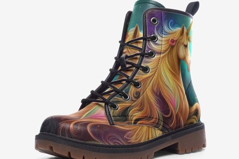 Magical Unicorn Hippie Boots By Shoes Fashion