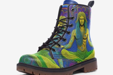 Shoes Fashion Meditating Man: The Ultimate Hippie Style Boots