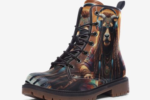 Rocking Antelope: The Quintessential Hippie Leather Lightweight Boots From Shoesfa