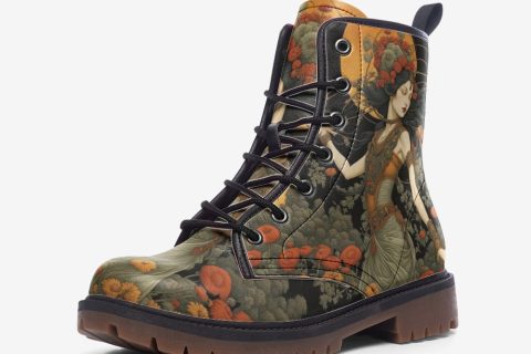 Shoes Fashion' Flower Power Boots: The Perfect Hippie Style Shoe