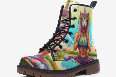 Shoes Fashion: Hippie Chic Leather Lightweight Boots