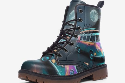 Travel Under The Moonlight: Lightweight Leather Boots For Hippies