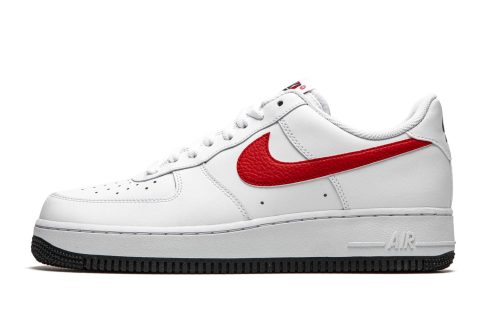 Air Force 1 '07 "mismatched Swooshes - White / Red / Blue"