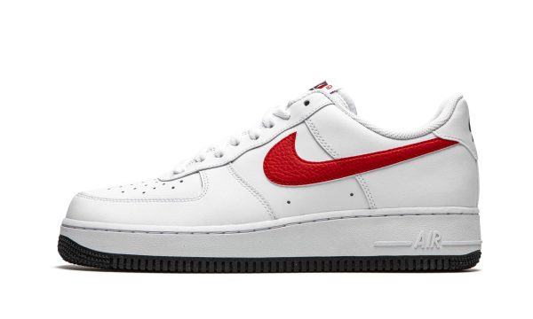 Air Force 1 '07 "mismatched Swooshes - White / Red / Blue"