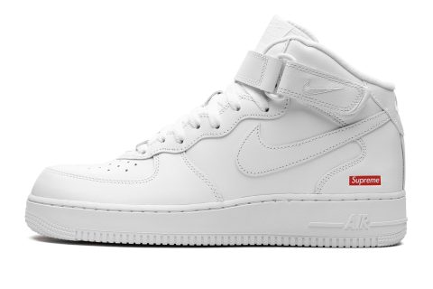 Air Force 1 Mid "supreme - Mini Box Logo White"