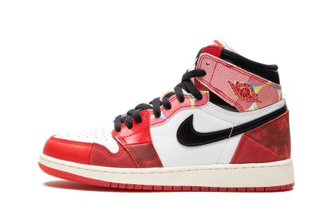 Air Jordan 1 High Og Gs "spider-man Across The Spider-verse"