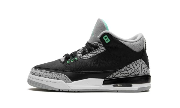 Air Jordan 3 Gs "green Glow"