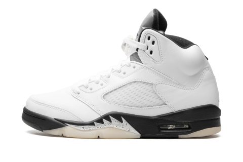 Air Jordan 5 "white/black"