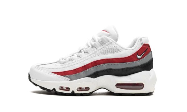 Air Max 95 Recraft Gs "black Varsity Red"