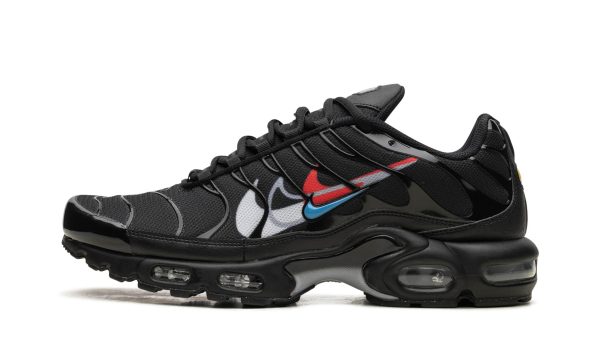 Air Max Plus "multi Swoosh Black Bright Crimson"