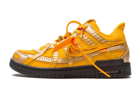 Air Rubber Dunk "off-white- University Gold"