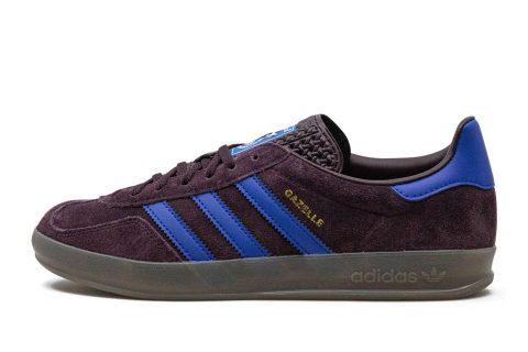 Gazelle Indoor "shadow Maroon Semi Lucid Blue"