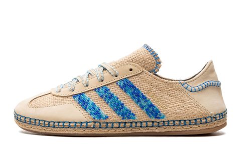 Gazelle "clot - Linen Khaki / Light Blue"