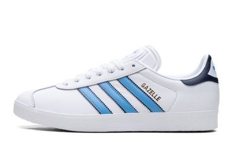 Gazelle "cloud White Semi Blue Burst"