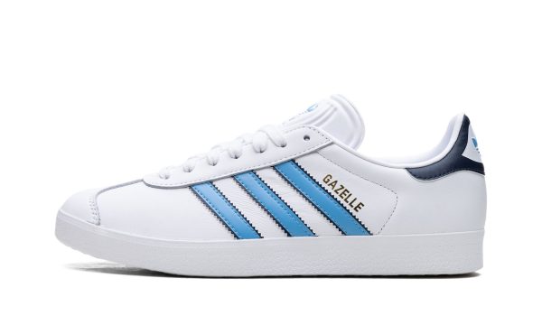 Gazelle "cloud White Semi Blue Burst"