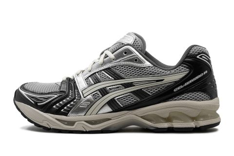 Gel-kayano 14 "black Glacier Grey Silver"