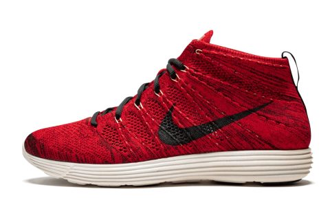 Lunar Flyknit Chukka "red"