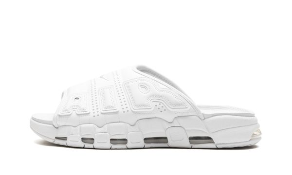 Nike More Uptempo Slide "triple White"