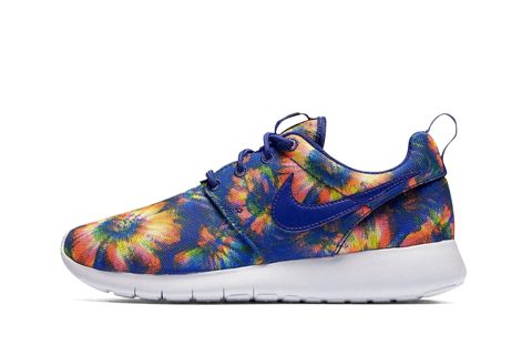 Roshe One Print "blue / Orange"